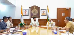 CM Nayab Saini Reviews Martyrs' Memorial Work in Chandigarh