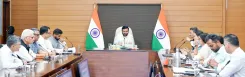 CM Nayab Saini Reviews Samadhan Portal in Chandigarh