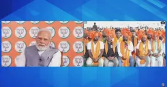 CM Nayab Saini Shares PM Modi's Live Address to Seva Yatra