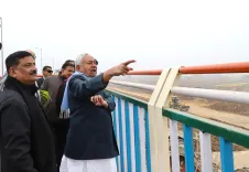What Did CM Nitish Review at JP Ganga Path's Beautification in Patna?
