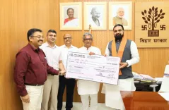 CM Nitish Thanks BELTRON for Relief Fund Contribution