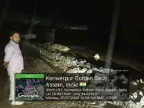 CM Office Assam: Flood Fight on Dikhow, Jhanji Embankments