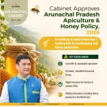 CM Pema Khandu Approves Arunachal Honey Policy 2026