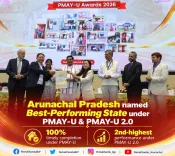 CM Pema Khandu: Arunachal Wins Two PMAY-U Best-State Awards