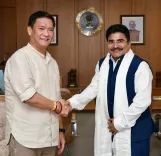 CM Pema Khandu bids farewell to Commissioner Vivek Pandey