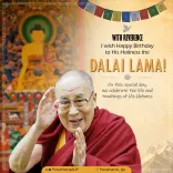 CM Pema Khandu Greets Dalai Lama on 91st Birthday
