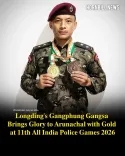 CM Pema Khandu Hails Cop's Gold at All India Police Games