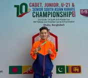 CM Pema Khandu hails Khyoda Talik's karate gold at South Asian Championships
