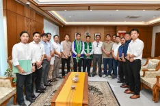 CM Pema Khandu holds talks after Hime village border incident