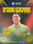 CM Pema Khandu invites fans to Indrajit Namchoom football league opener