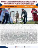 CM Pema Khandu Leads Rhododendron Plantation Drive in Tawang