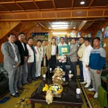 CM Pema Khandu meets BJP Karyakartas of Papum Pare
