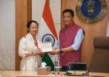 CM Pema Khandu Meets NITI Aayog, NDMA on Arunachal Disaster Plan