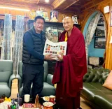 CM Pema Khandu Meets Senior Buddhist Teacher in Tawang