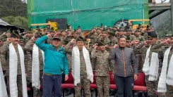 CM Pema Khandu Thanks 2/9 Gorkha Rifles for Tawang Service