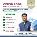 CM Pema Khandu Unveils Arunachal Vision 2036 Skilling Plan