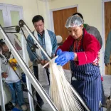CM Pema Khandu Visits VDVK Noodle Unit at Jang, Tawang