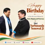 CM Pema Khandu Wishes Union Minister Sonowal on Birthday