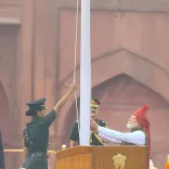 CM Rekha Gupta at Red Fort for India's 80th Independence Day