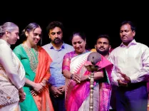 CM Rekha Gupta celebrates Bathukamma with Telugu students in Delhi
