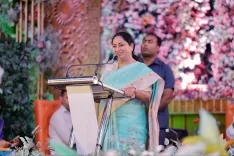 CM Rekha Gupta Chairs Viksit Bharat Sammelan in Rohini, Karala