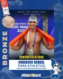 CM Rekha Gupta Hails Himanshu Nandal's Bronze at Asian Para Games 2026
