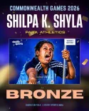 CM Rekha Gupta Hails Shilpa K. Shyla's CWG 2026 Bronze