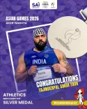 CM Rekha Gupta Hails Tajinderpal's Asian Games Silver
