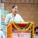 CM Rekha Gupta Honours Anganwadi Workers at Poshan Maah Event