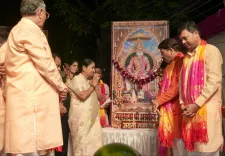 CM Rekha Gupta Honours Maharaja Agrasen at Yamuna Vihar Event
