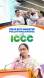 CM Rekha Gupta Launches Delhi ICCC for Real-Time Pollution Control