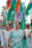 CM Rekha Gupta leads Tiranga Yatra at Delhi Assembly