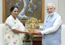 CM Rekha Gupta Meets PM Modi, Presents Delhi's 1.5-Year Report Card