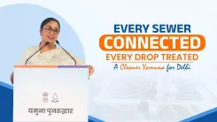 CM Rekha Gupta Vows Zero Sewage Into Yamuna