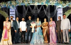 CM Revanth Reddy blesses APCC chief Sharmila's daughter at engagement