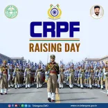 CM Revanth Reddy Greets CRPF on Raising Day