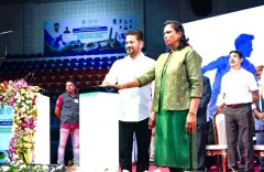 CM Revanth Reddy Launches Gachibowli Sports District, Eyes 2036 Olympics