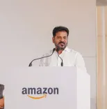 CM Revanth Reddy Marks Amazon Data Centre Groundbreaking at Bharat Future City