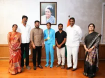 CM Revanth Reddy Meets NEET Toppers, Gold Medallist Sai Pravalika
