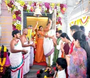 CM Revanth Reddy Offers Vijayadashami Prayers at Native Village Temple