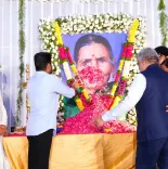 CM Revanth Reddy pays tribute to Legislative Council Chief Whip's mother