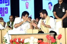 CM Revanth Reddy receives Aryadan Muhammad-2026 Award in Kerala