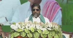 CM Revanth Reddy releases Rythu Bharosa funds at Khammam Sabha