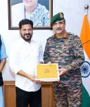 CM Revanth Reddy Seeks Army Training Centres for Telangana Youth