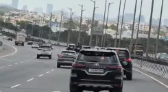 Revanth Reddy's convoy moves in regular Hyderabad traffic after his own order