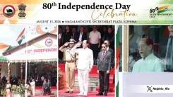 CM Rio addresses Nagaland's 80th Independence Day at Kohima