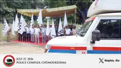 CM Rio flags off 549 new vehicles for Nagaland Police