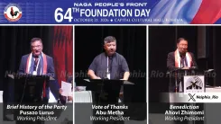 CM Rio Marks NDPP Foundation Day, Invokes 'Fide Non Armis'
