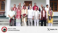 CM Rio Meets Assam Literary Delegation in Kohima
