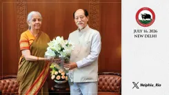 CM Rio Meets FM Sitharaman, Seeks SASCI Funds for Nagaland